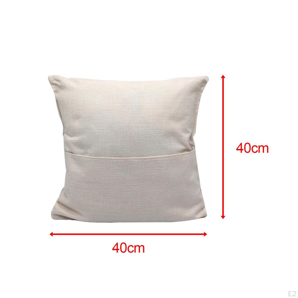 Cushion Cover Throw Pillowcase Creative DIY Patterns Pillow Case for Farmhouse
