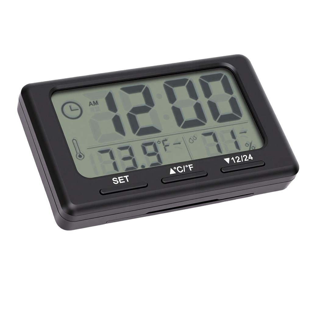 Electronic Timer LCD Display Magnet Clock Temperature and Humidity Meter for Kitchen Bedroom Temperature Humidity Meter