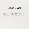 1pc 3d ABS GLK 260/300/350/400 Badge Sticker Car Rear Trunk Emblem Decal High-Quality Accessories