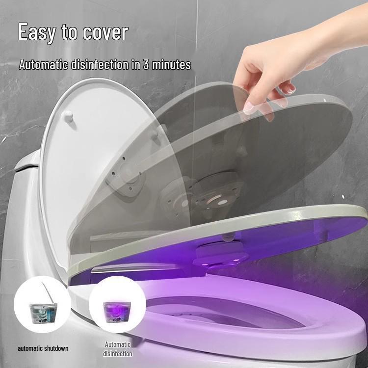 Smart 2024 Ultraviolet Toilet Sterilizer: Automatic Odor Removal & Disinfection Light