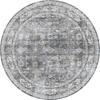 Vintage Floral Classic Vintage Style Round Area Rug Ideal for Living Room or Bedroom Decor