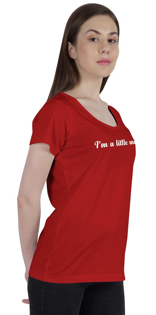 Inkmeso I'm A Little Moody Graphic Printed Tee Top Quote Tshirt