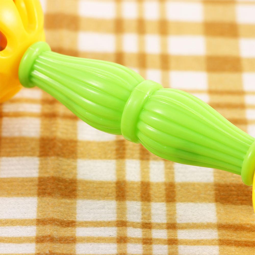 Rattle Double-head Bite Resistant Interactive Bird Toys Parrot Chew Bell Chewing Ball