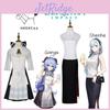 Polyester Fabric Genshin Impact Amber Tea Collaboration Cosplay Costume Elegant And Charming Anime Game Clothing