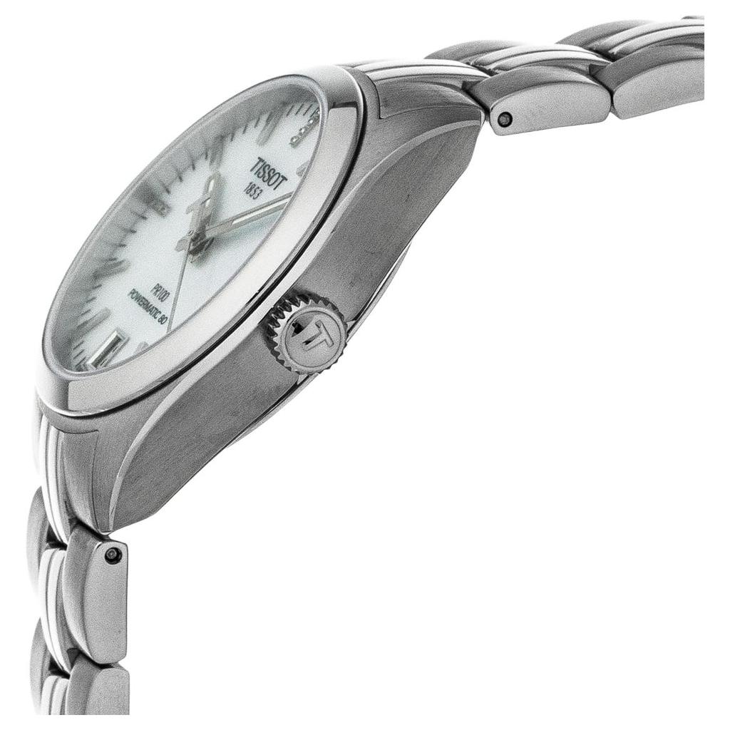 TISSOT PR100 Collection Automatic Mechanical Movement 100m Water Resistance Men's Watches Watch White Dial T101.408.11.031.00