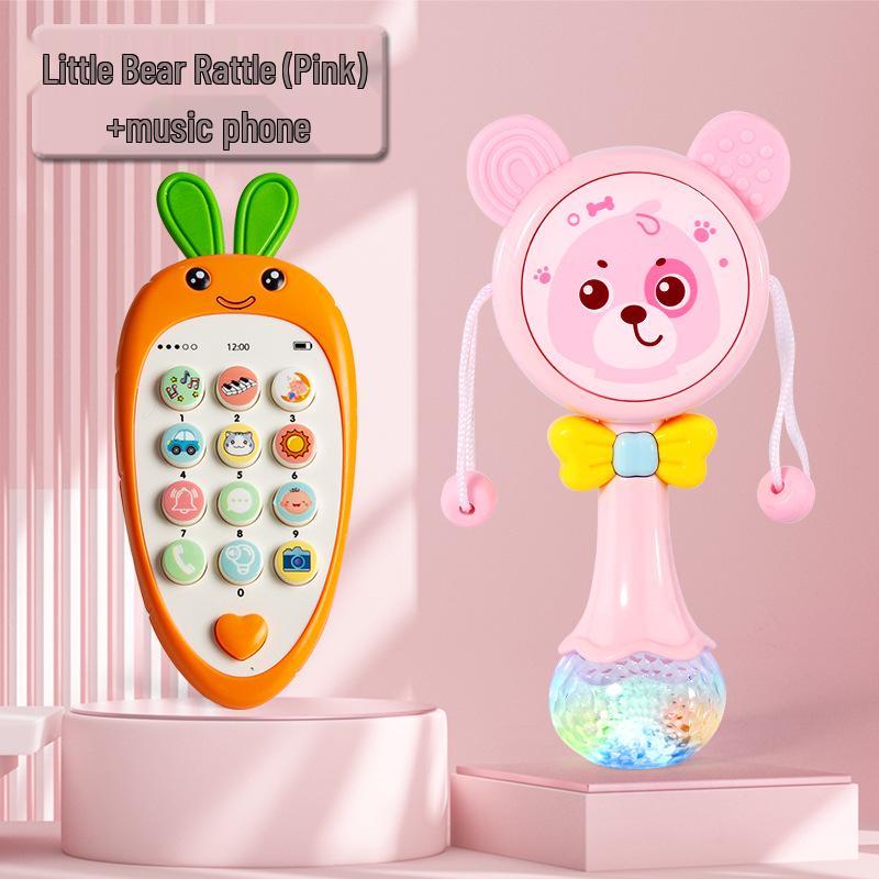 

Музыкальная детская погремушка-прорезыватель для новорожденных (0-1 год)