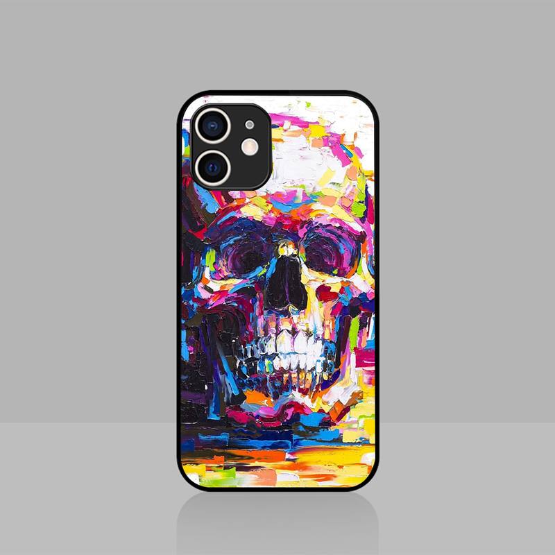 Skeleton Skull Cool Phone Case For Iphone 7 8 Plus X Xr Xs 11 12 13 Se2020 Mini Mobile Iphones 14 Pro Max Case