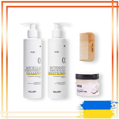 Sada pro péči o jakýkoli typ vlasů Nori Healthy Hair & Coconut
