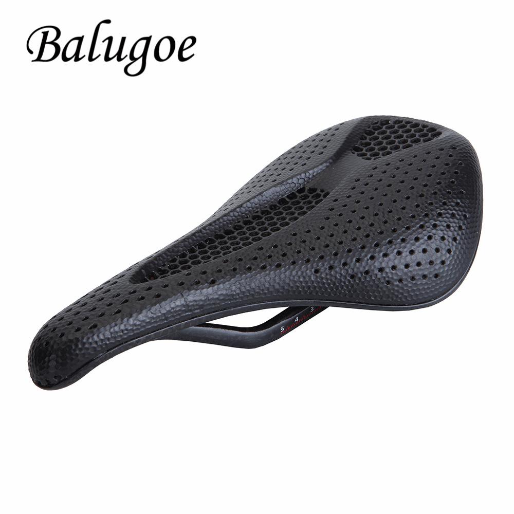 Bicycle 3D Technology Prints Carbon Fiber Road Mountain Bike Honeycomb Seat Saddle Pad