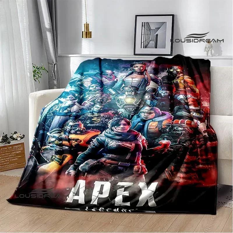 Coperte Stampate 3D Apex Legends Coperte Calde alla Moda Coperta Morbida e Confortevole Coperta per Casa Viaggio Regalo di Compleanno