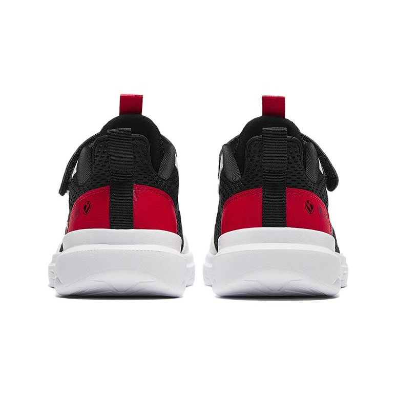 Anta Kids Non-Slip Breathable Low-Top Running Shoes Men sneakers Black White Red A12435567-7