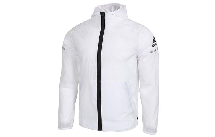 Adidas Jackets Men s White Hooded Moderate Other FI8758 M