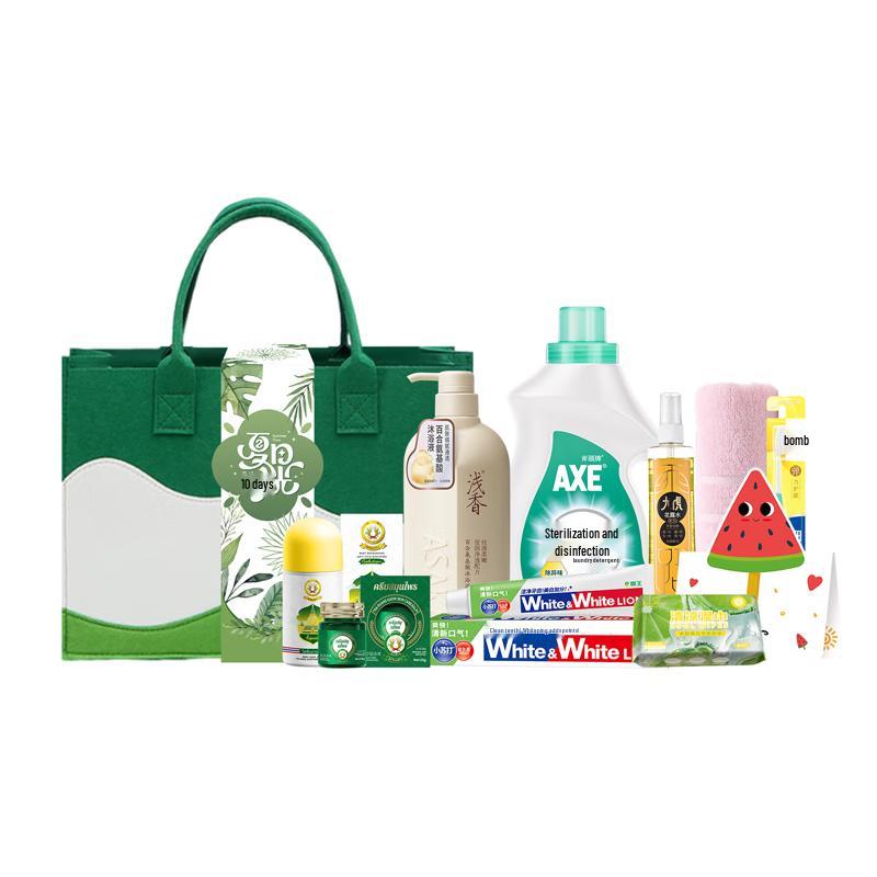Qianxiang Axe Cool Care 9-Piece Hair Care Set