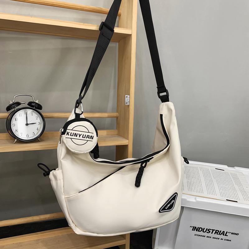 Crossbody bag boys trendy brand casual versatile commuter shoulder bag women's bag 2025 new functional cycling mailman bag