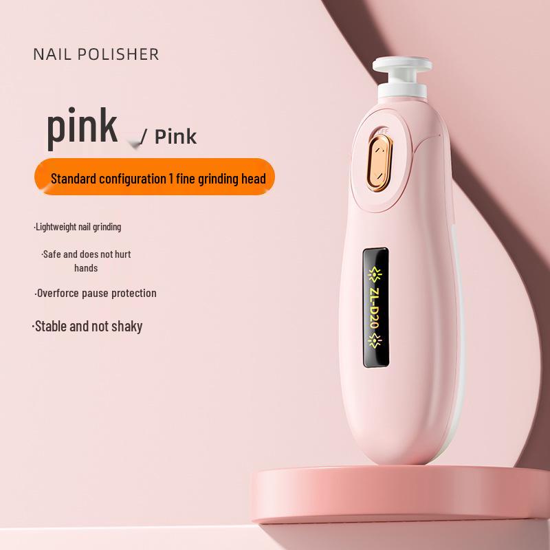Electric Nail Clippers and File: Automatic Nail Grooming for Elderly, Children, and Babies