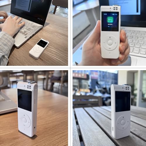 New Edition Voice Recorder with Instant Translation (with Transcription Function) - Free, Noise Cancellation, Long-Distance/Ultra-Long Recording, High