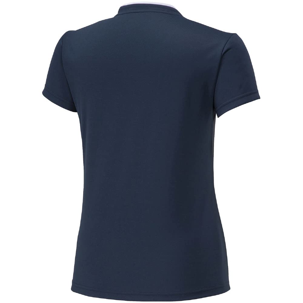 Tennis Spiel Kurzes Kleid Größe S Hemd, Ärmel, Feuchtigkeitsableitend, Schnelltrocknend, 62JAA203, Marineblau,