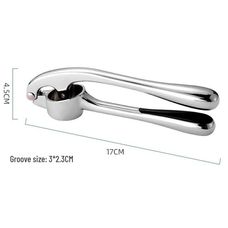 Manual Garlic Press & Peeler - Multi-functional Kitchen Tool for Minced Garlic and Garlic Paste