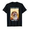 You Rushed Through Your Test Funny Test Day Teacher Cat Meme Tshirt For Men Women 100 Cotton T Shirts Short Sleeve Tops 04202