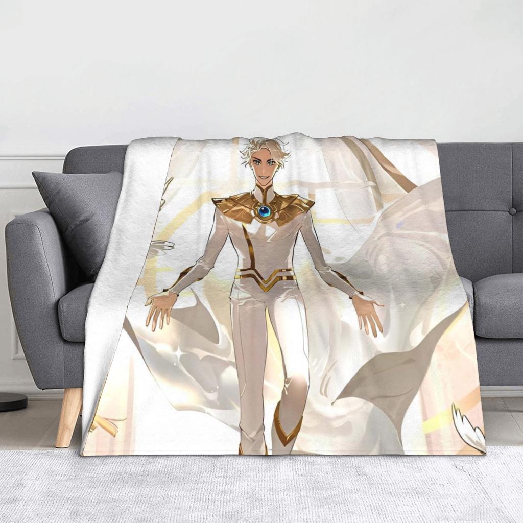 To Be Hero X Anime Blankets Flannel Spring Autumn  Multi-function Super Warm Throw Blanket for Home Outdoor Bedding Throws