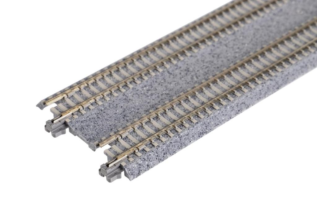 KATO N gauge double track straight 2 model railway supplies track, 248mm, pieces, 20-004,