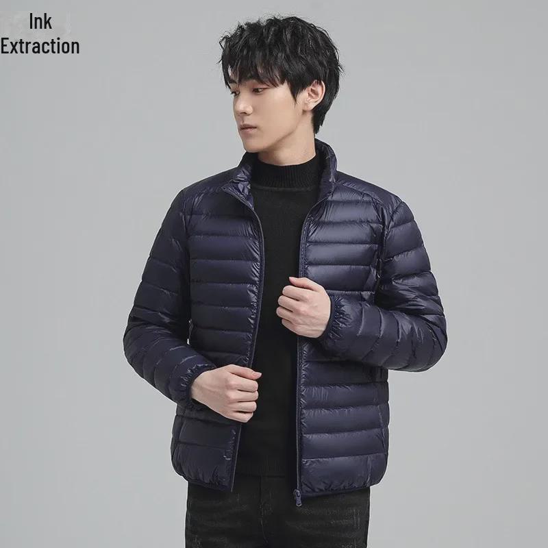 2024 Men's Trendy Winter Plus Velvet Light Cotton Jacket