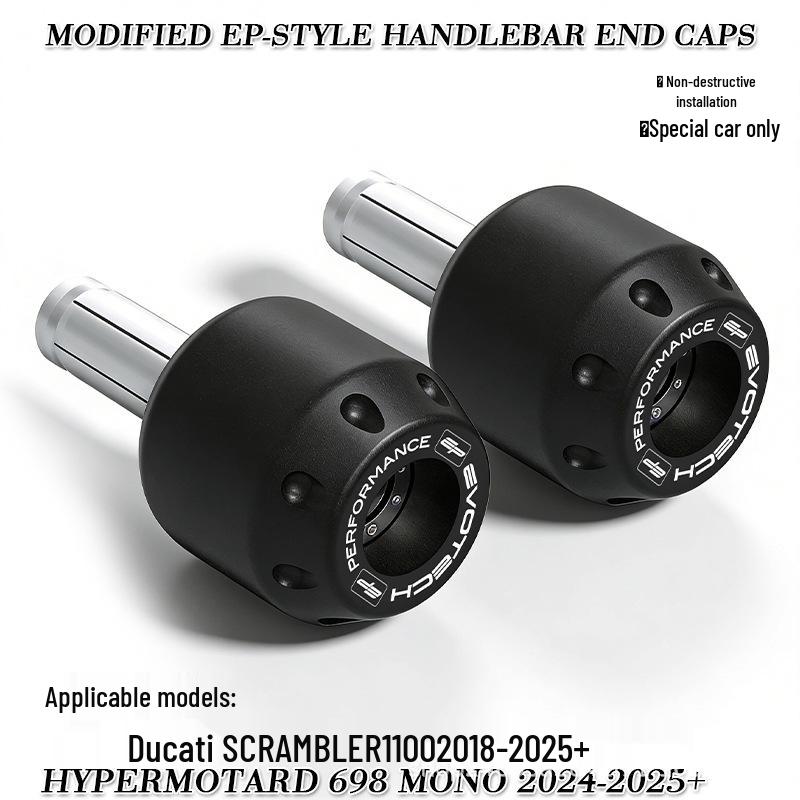 Ducati Scrambler 1100 EP Style Aluminum Handlebar Ends