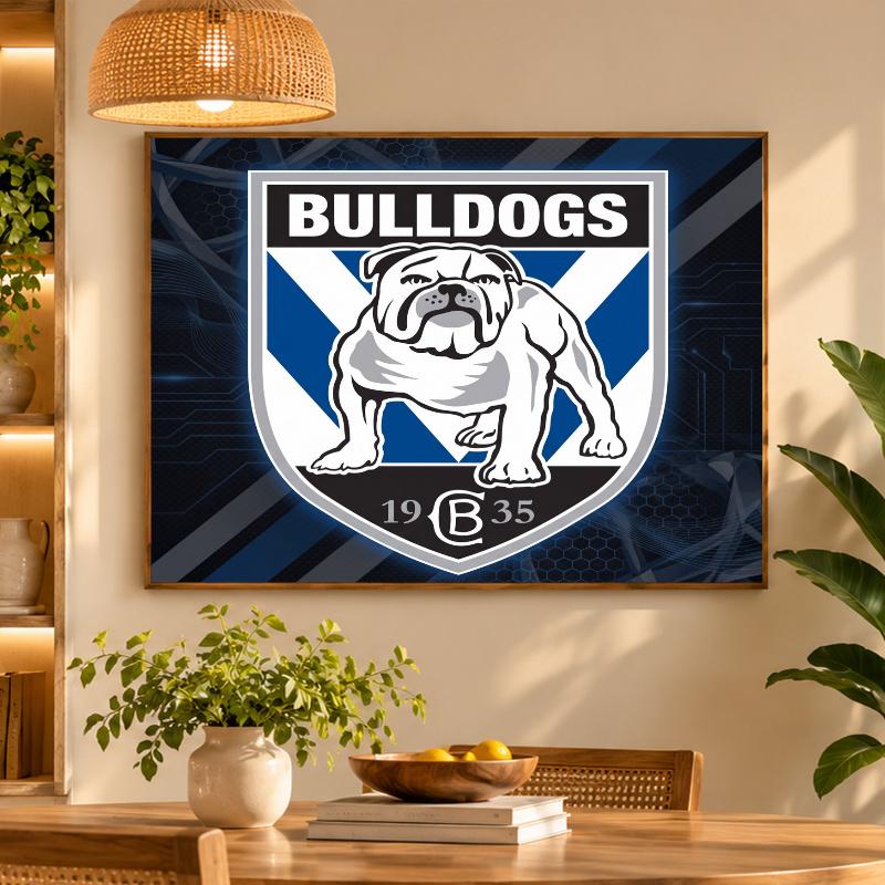 5D Diamond Painting Canterbury-Bankstown Bulldogs DIY Full Drill Diamond Art Kit Home Decoration