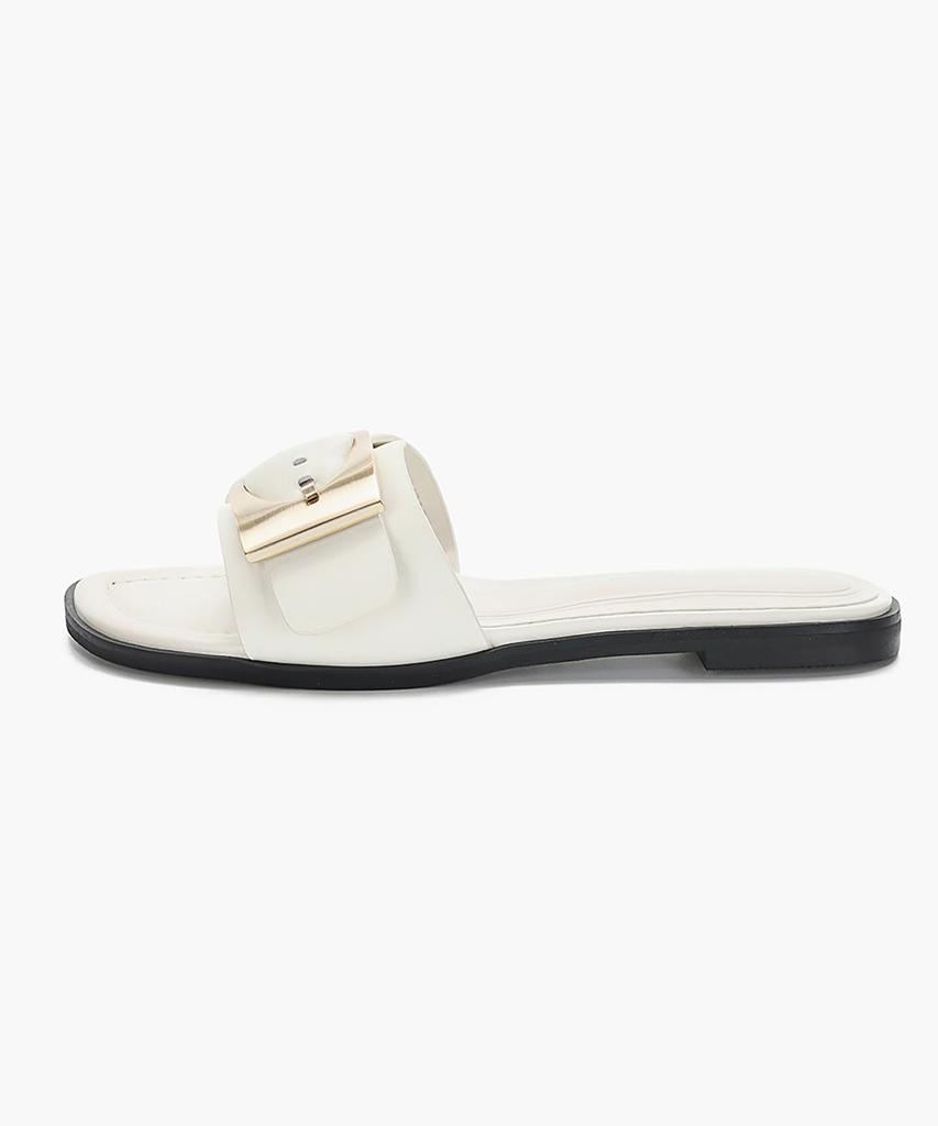 Recur Ecur Signature Anello Big Comfy Slippers Ivory 1232