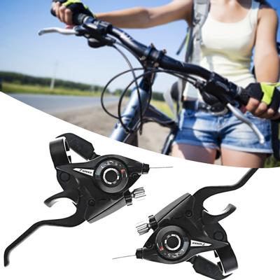 1Pc Thumb Shifter Left/Right Accurate 3 Speed/7 Speed MTB Trigger Shifter Derailleurs