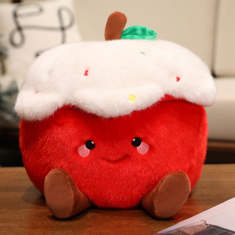 Adorable Merry Xmas Plush Toy Holiday Present Stuffed Gentle Santa Claus Gingerbread Man Sock Bell Tiny Xmas Tree Home Decor