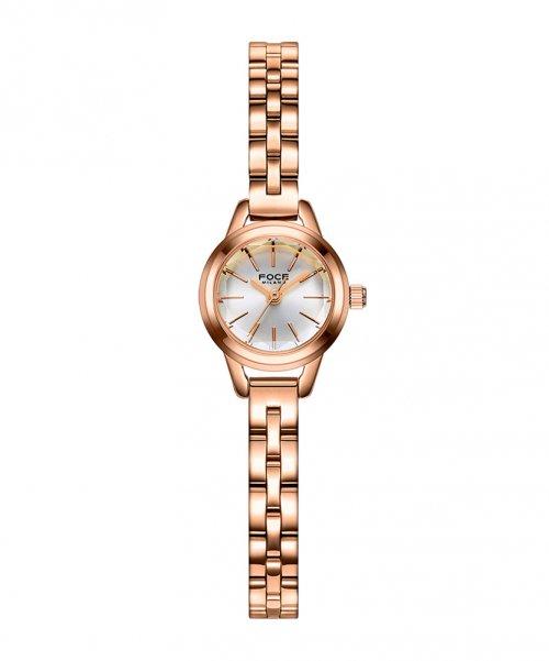 [FOCE LADY] FOCE LADY 18mm Women s Rose Gold Metal Watch FM1905RG FREE