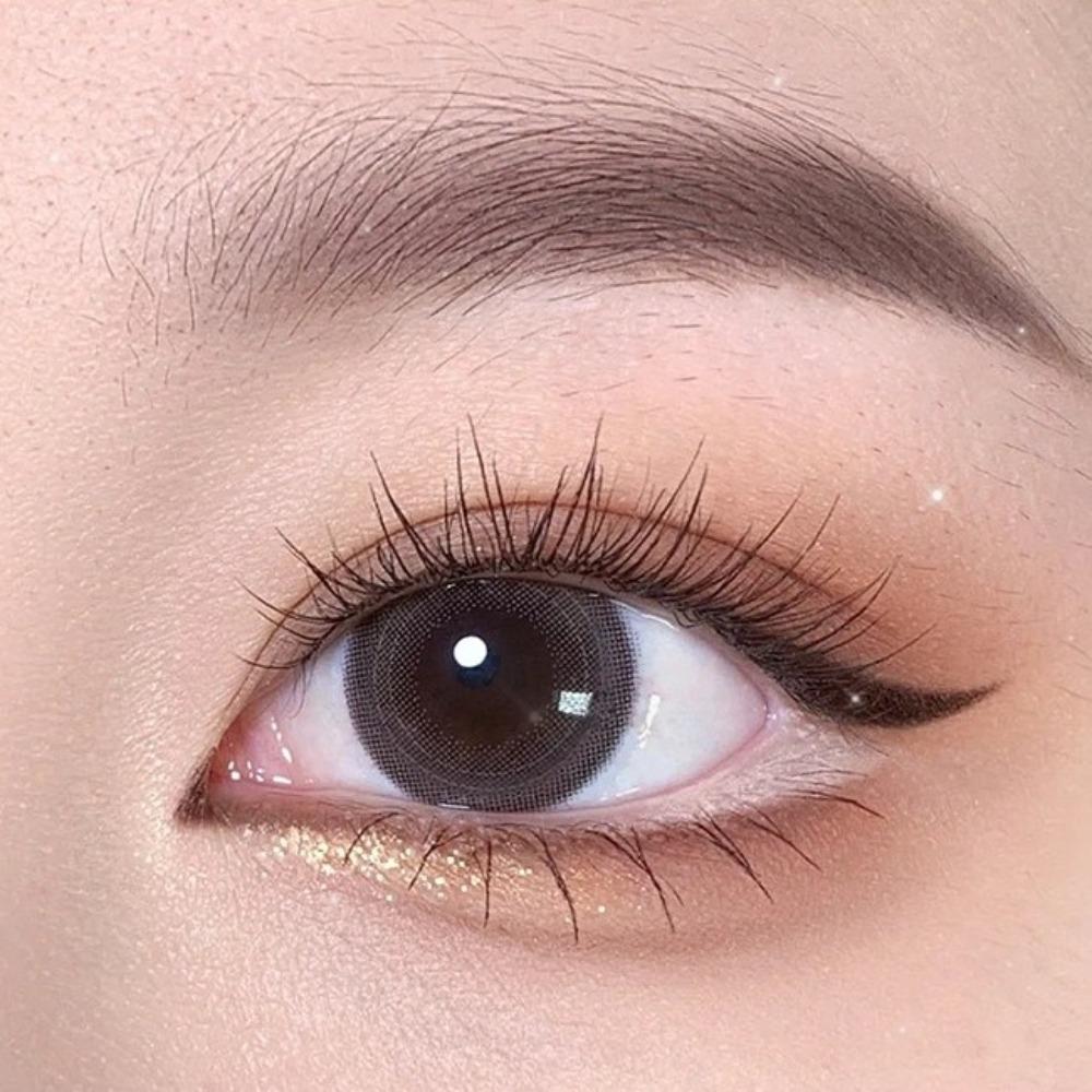 Natural Effect Scalloped Eyelash Eyebrow Brushes Soft Bristles Lash Separator Tool  For Women