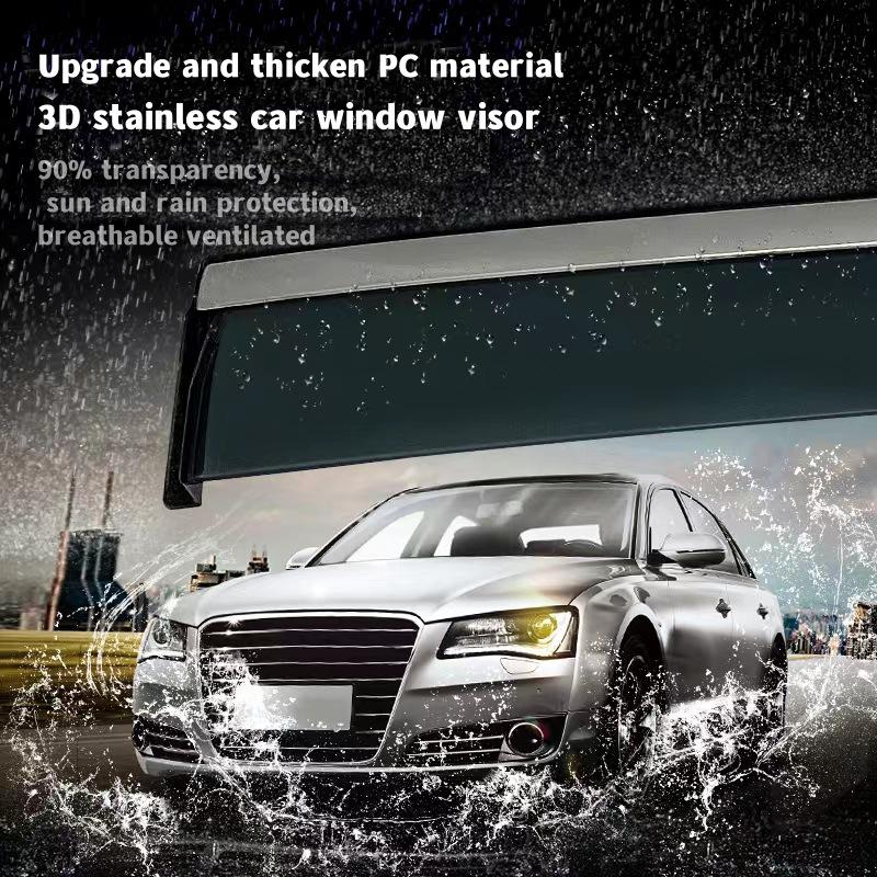 

Zhengzhou Nissan NP300 Pickup Rain Guards & Window Visors Without Emblem