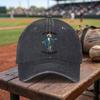 Get On Board With The Lord Jesus Skateboard Washed Baseball Cap Adjustable Cotton Casual Unisex