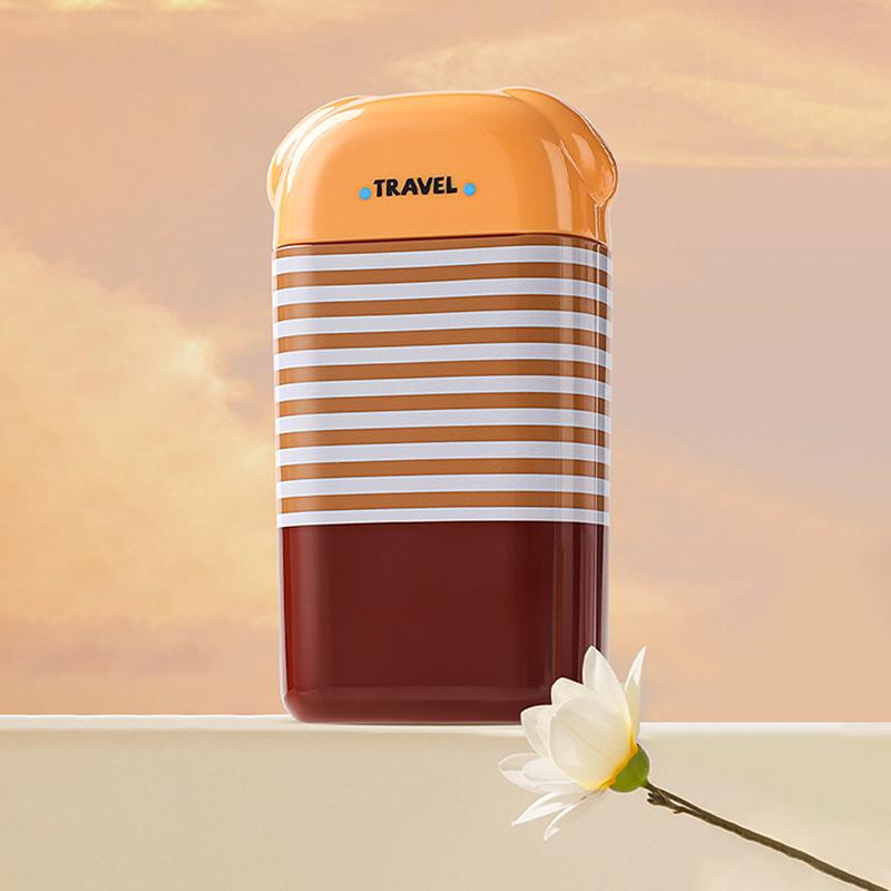 

1Pc Portable Toothbrush Cup Bathroom Toothpaste Holder Storage Case Box Organizer Travel Toiletries Storage Cup Creative