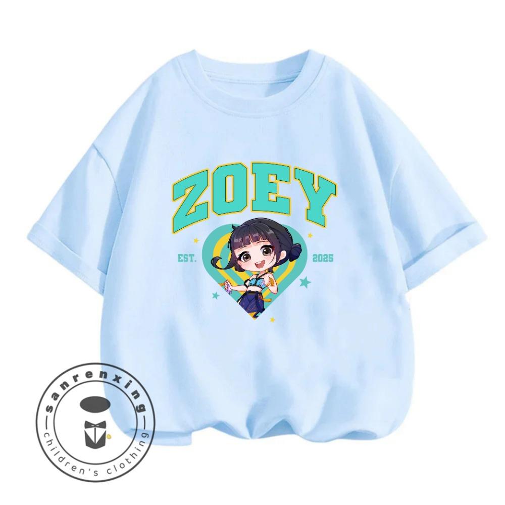 Fashion Kids Hunt Witch Group Cartoon Print 2026 New Short Sleeve T Shirt Summer Casual Hot Sale For Girls Teen Boys