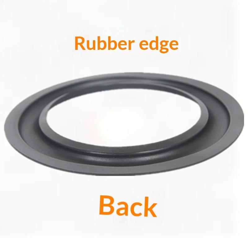 2Pcs 3 To 12 Inch Woofer Speaker Repair Parts Rubber Surround Edge Folding Ring Fit Various Subwoofer Sizes