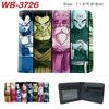 Portfel zapinany na zamek Dragon Ball Z z nadrukiem anime, krótki uchwyt na karty, kolorowa, przenośna portmonetka dla studentów, mężczyzn, kobiet 1 szt.