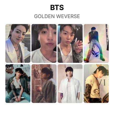 BTS GOLDEN WEVERSE Official Photocard
