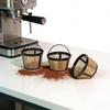 K1AE Sustainable Reusable Coffee Filter Nonrust Steel Design 6~8 Cup Suitable