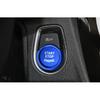 Car One-Click Startup Button Cover Trim Blue Aluminum Fit For BMW X2 F39 2018-21