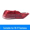 Compatible Rear Taillight Assembly for New Santana (Models 13-17)
