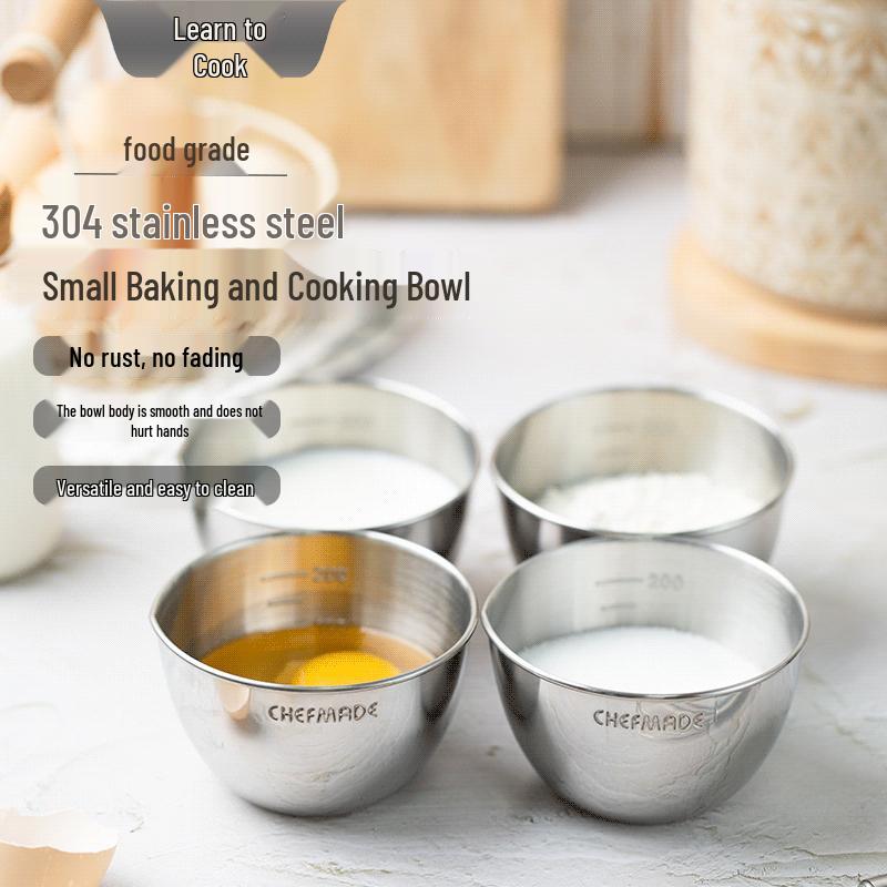 Bake Chef 304 Stainless Steel Multipurpose Mixing Bowl