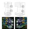 Akryl fiskefôringsrør for akvarium Clear Brine Shrimp Larve Worm