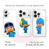 Süße P-POCOYO Handyhülle Für Iphone17 16 15 11 13 14 Pro Max 7 8 Plus X Xr Xs Max Se2020 12mini Transparente Abdeckung