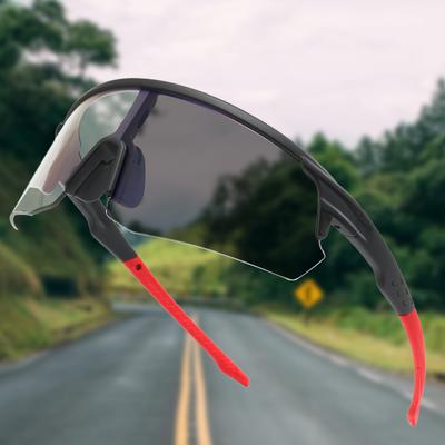 Day  Night Vision Use Photochromic Cycling Glasses  Trendy Unisex Windproof Goggles for Outdoor Sports and UV400