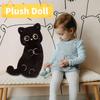Almofada de Pelúcia Gato T Fofa Brinquedo de Pelúcia Boneca de Pano Longa para Dormir Almofada de Boneca Presente de Aniversário Infantil