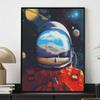 Cosmic Astronaut 5D Diamond Painting Full Round Drill Mosaic Diamond Embroidery Belief In Heart Cross Stitch Kits Home Decor Home Decor