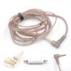 Pin Oxygen-Free Copper Upgrade Twisted Cable High-Purity In Ear Cable 2Pin Headphone Cord KZ Earphones Cord ZS10 Earphone Wire